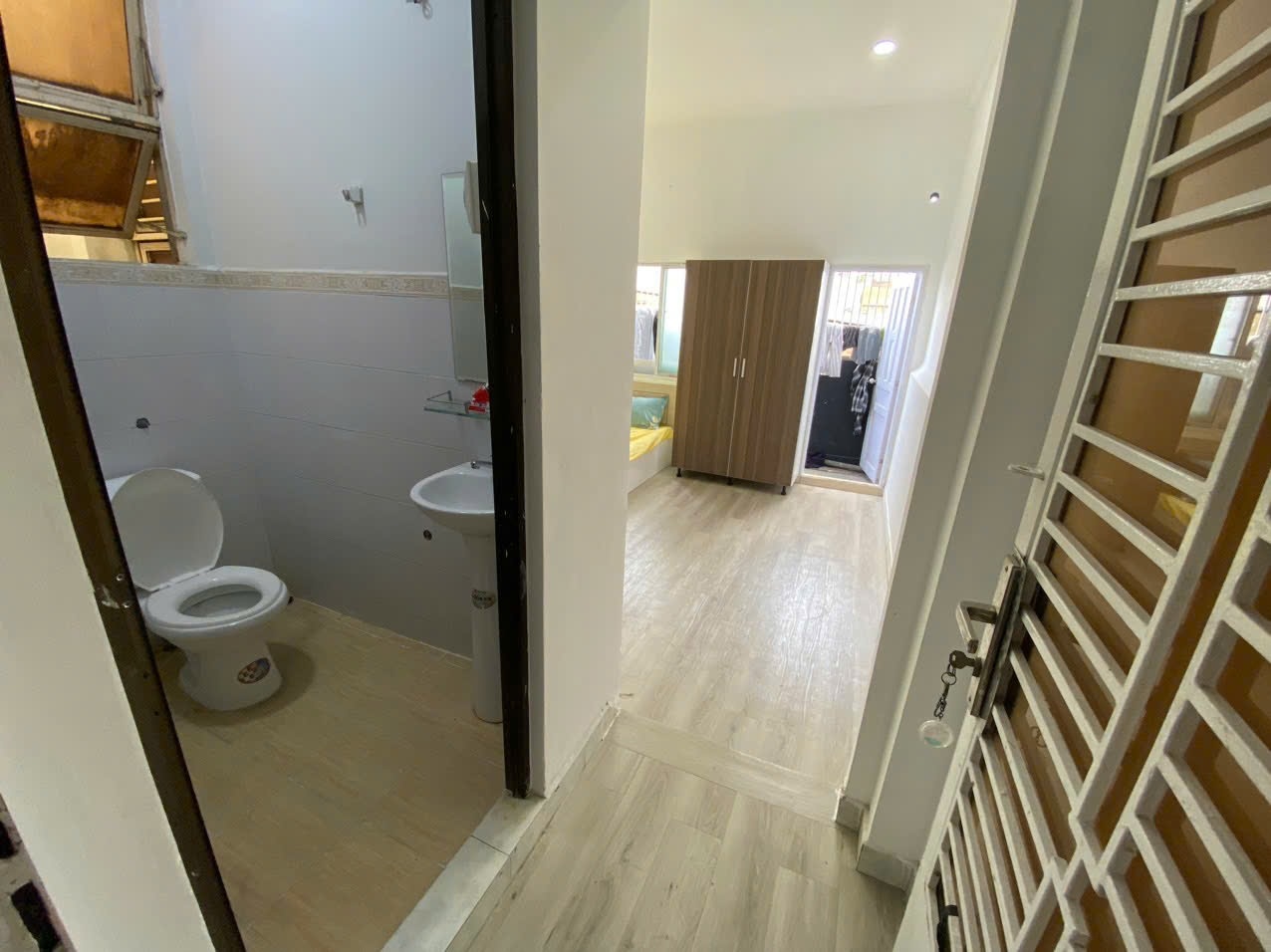 Phòng trọ Studio 25m2 tại AN House Đinh Công Tráng - Quận 1 - Phòng ngủ