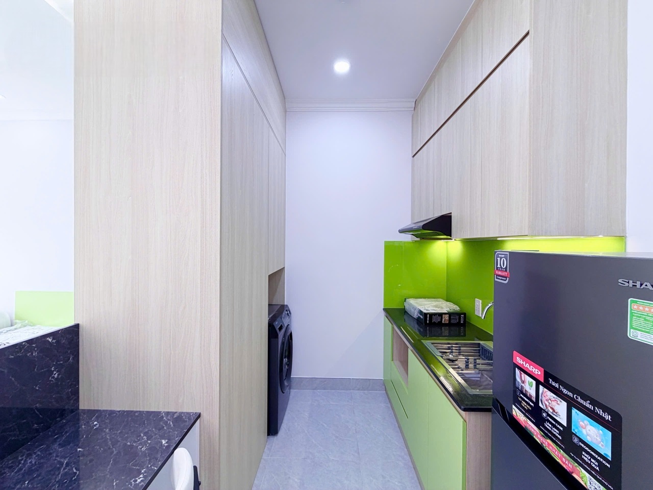 Phòng trọ 1 Phòng ngủ 35m2 tại RedHouse Nguyễn Hữu Cảnh - Bình Thạnh - Phòng bếp