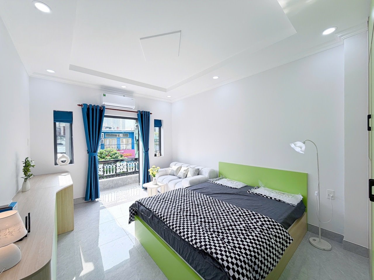 Phòng trọ 1 Phòng ngủ 35m2 tại RedHouse Nguyễn Hữu Cảnh - Bình Thạnh - Phòng ngủ