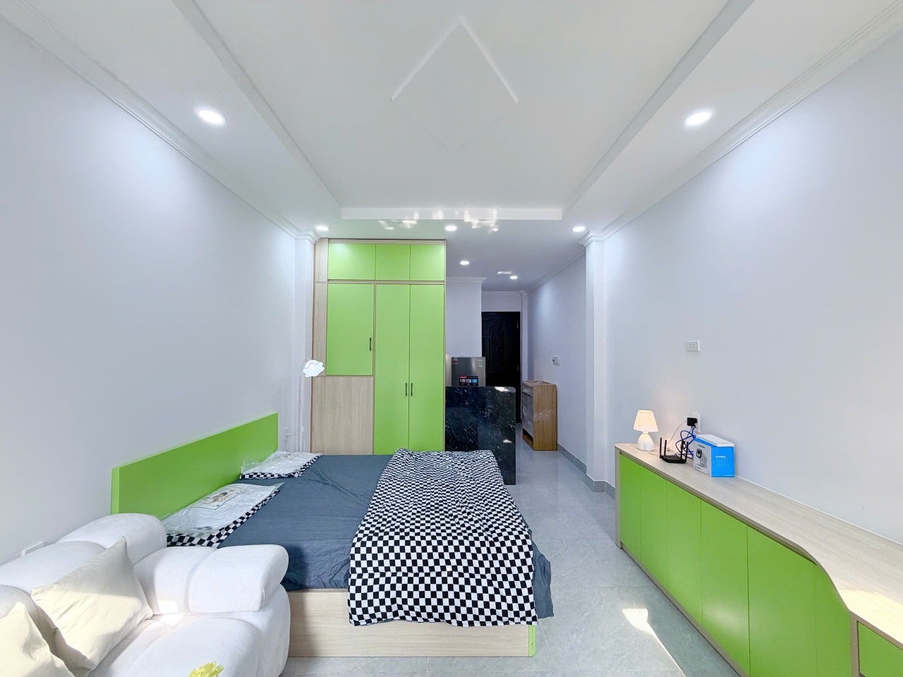 Phòng trọ 1 Phòng ngủ 35m2 tại RedHouse Nguyễn Hữu Cảnh - Bình Thạnh - Phòng ngủ