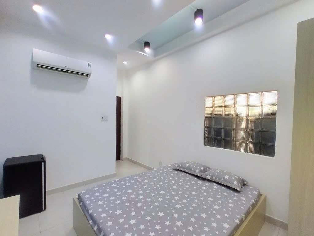 Phòng trọ Studio 18m2 tại PTC House 5 Hồ Văn Huê - Phú Nhuận  - Phòng ngủ