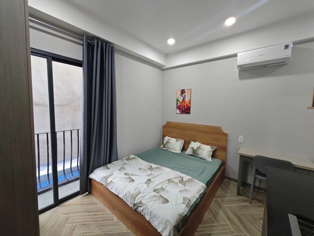 Phòng trọ Studio 20m2 tại PTC House 5 Bùi Đình Tuý- Bình Thạnh  - Phòng ngủ