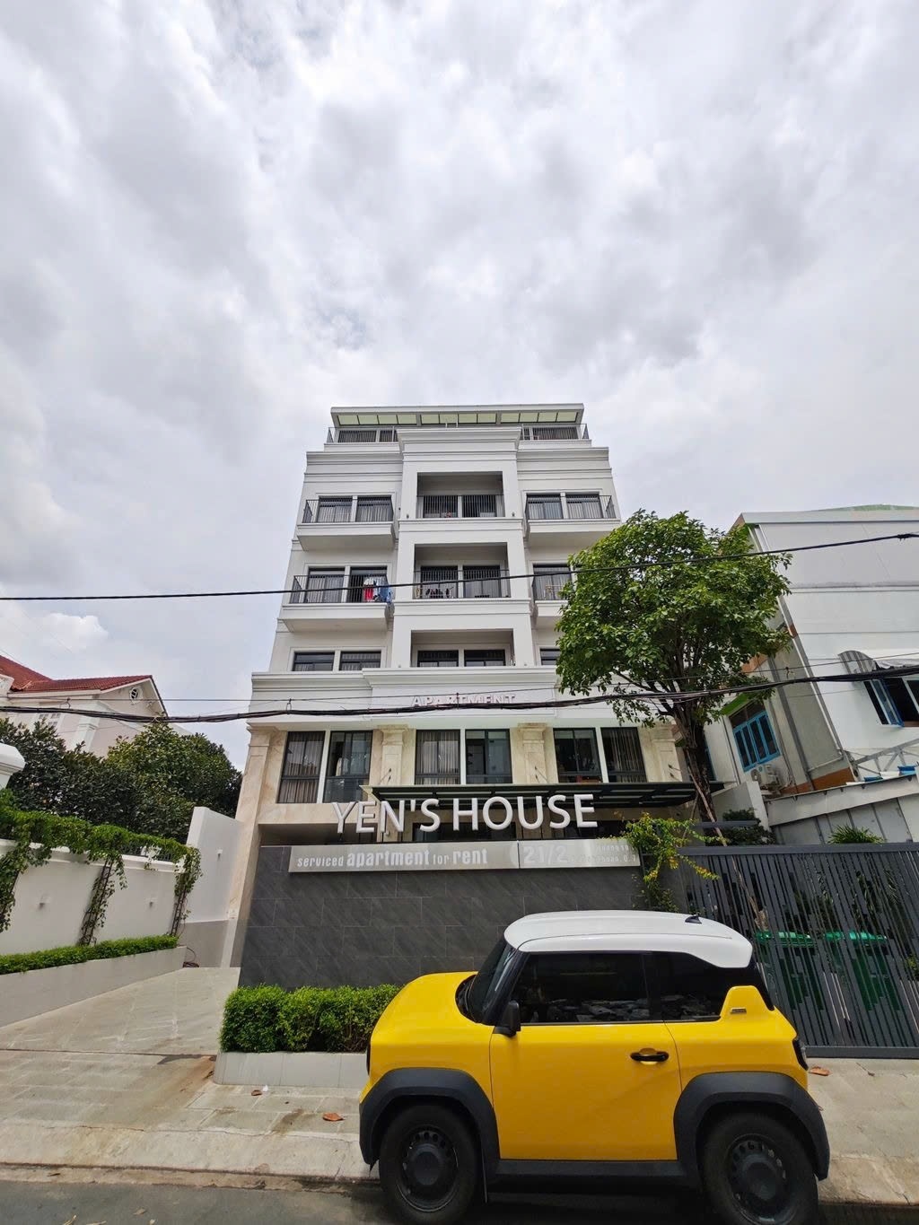 Phòng trọ PTC House 6 Đường Số 1.  Quận 7 - Toàn cảnh tòa nhà (*)