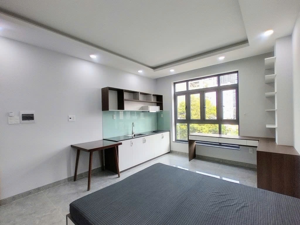 Phòng trọ Studio 20m2 tại PTC House 5 Đường số 56 - Thủ Đức  - Phòng bếp