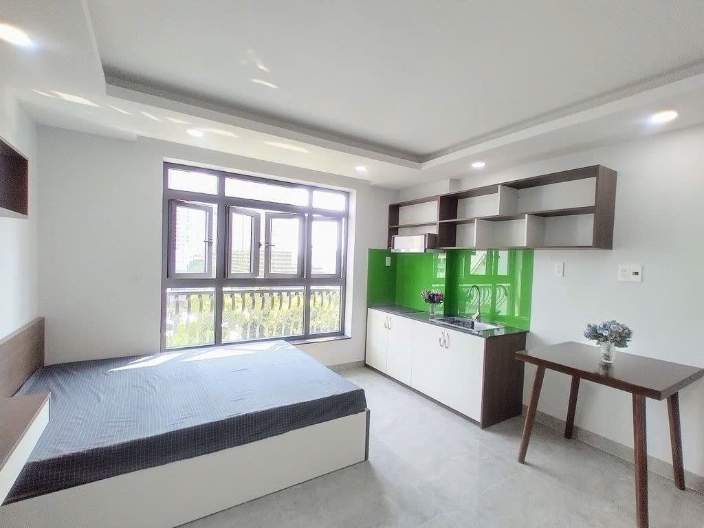 Phòng trọ Studio 20m2 tại PTC House 5 Đường số 56 - Thủ Đức  - Phòng bếp