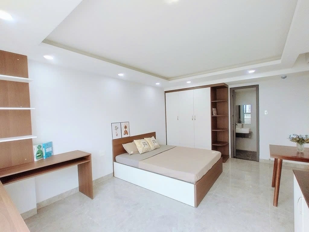 Phòng trọ Studio 20m2 tại PTC House 5 Đường số 56 - Thủ Đức  - Phòng ngủ