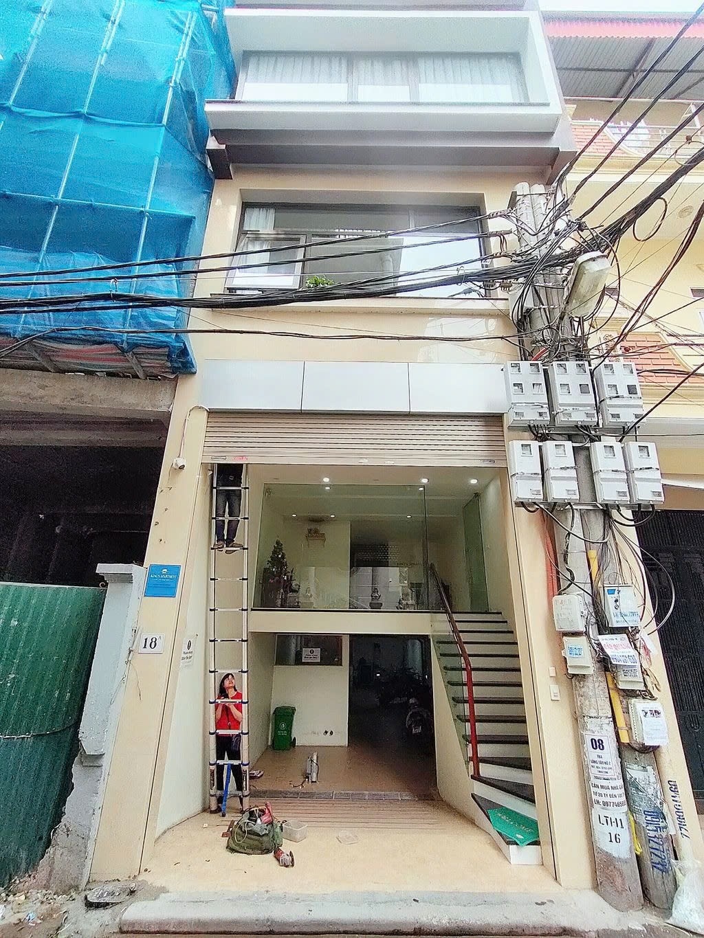 Phòng trọ PTC House 5 Xuân Diệu - Tây Hồ  - Toàn cảnh tòa nhà (*)