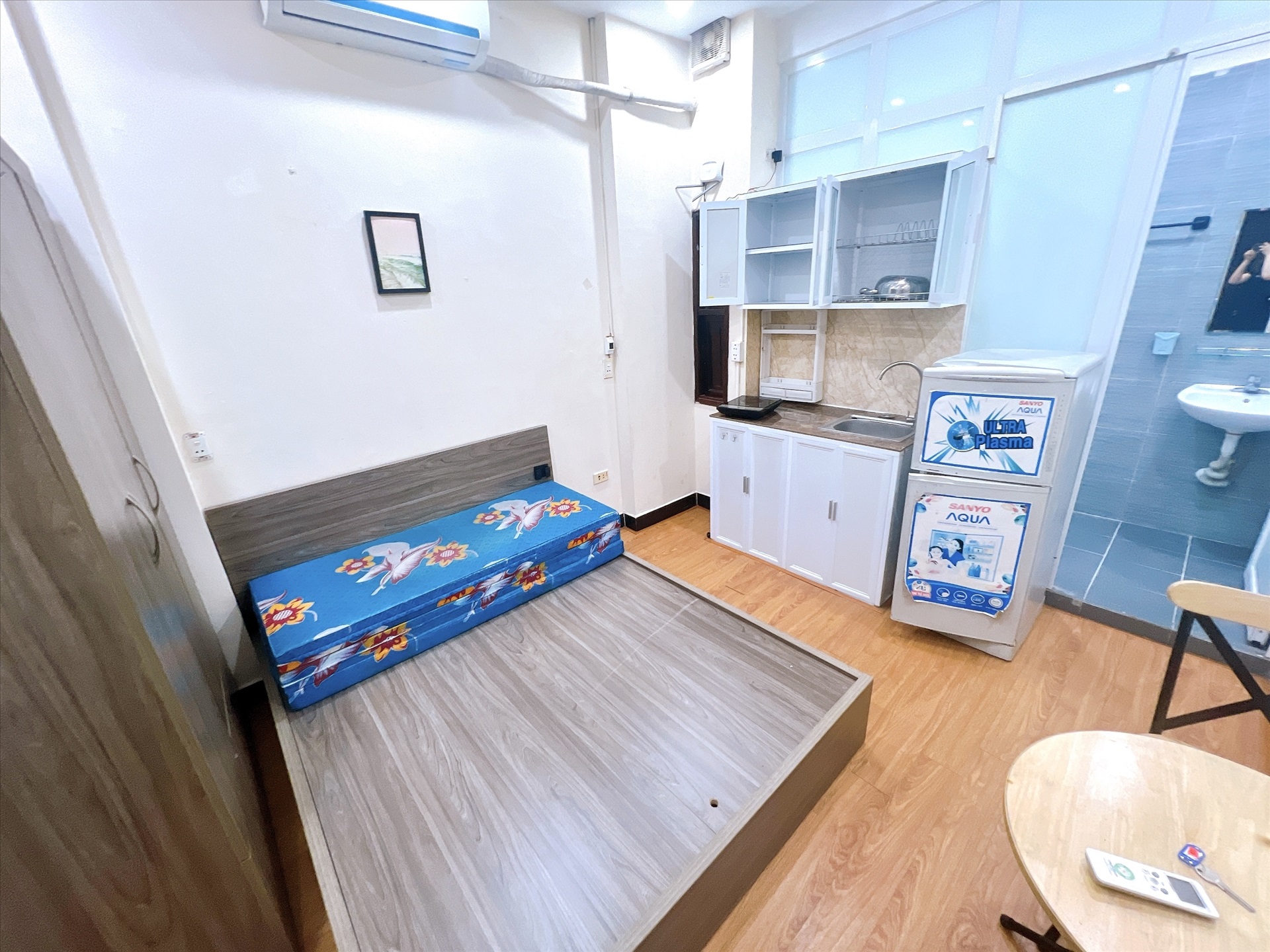 Phòng trọ Studio 30m2 tại THT Land An Dương - Tây Hồ - Phòng ngủ