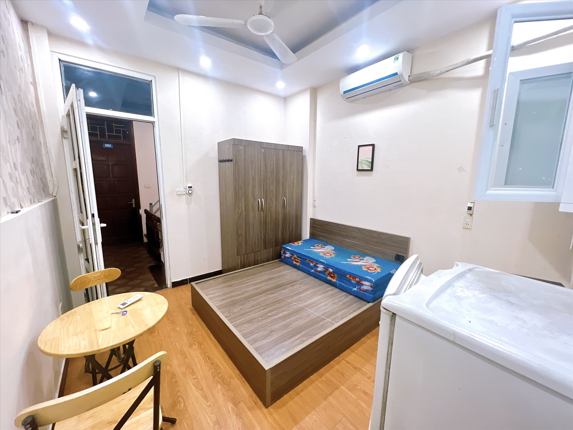 Phòng trọ Studio 30m2 tại THT Land An Dương - Tây Hồ - Phòng ngủ