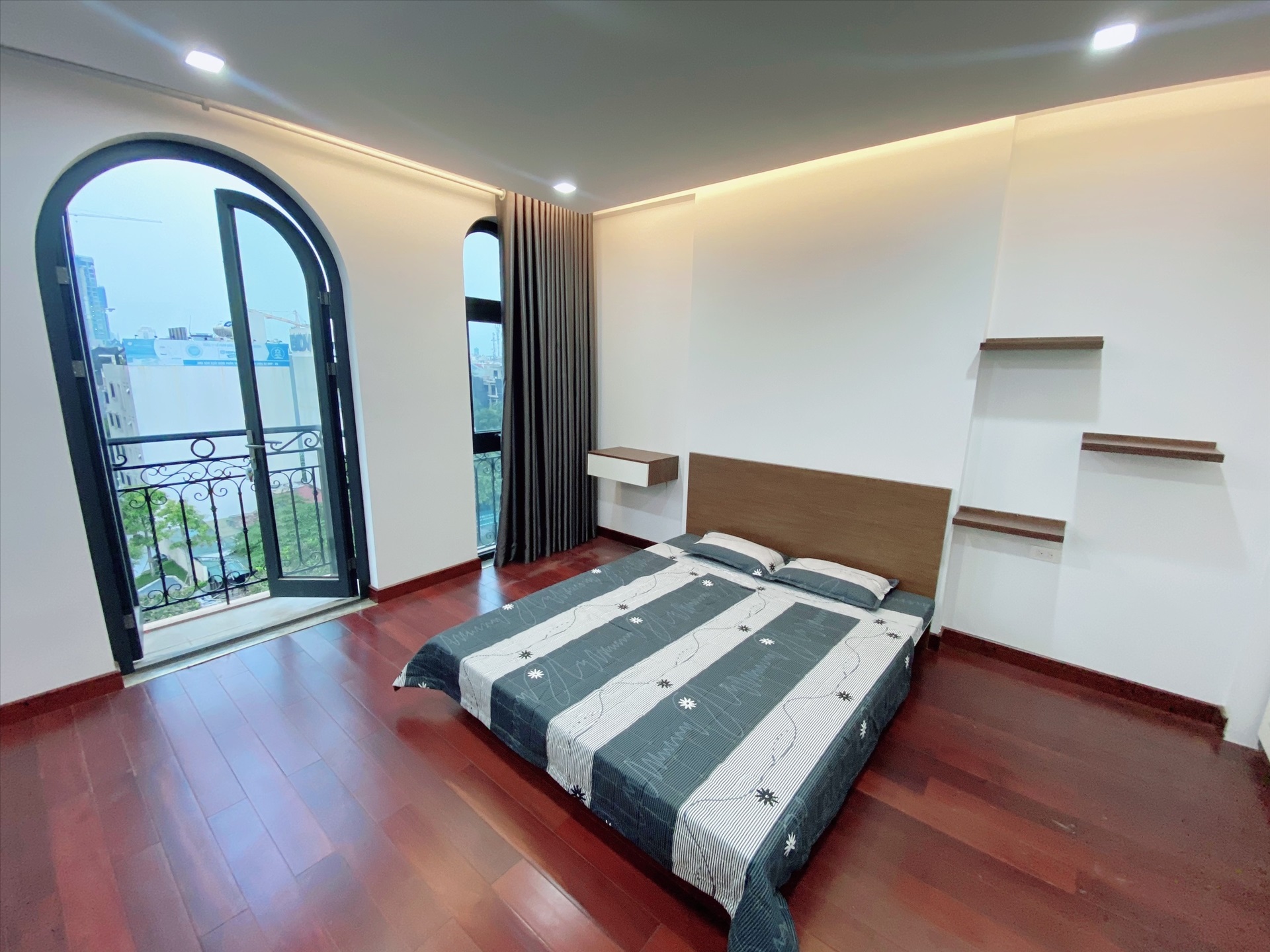 Phòng trọ Studio 40m2 tại THT Land Nguyễn Hoàng Tôn - Tây Hồ - Phòng ngủ