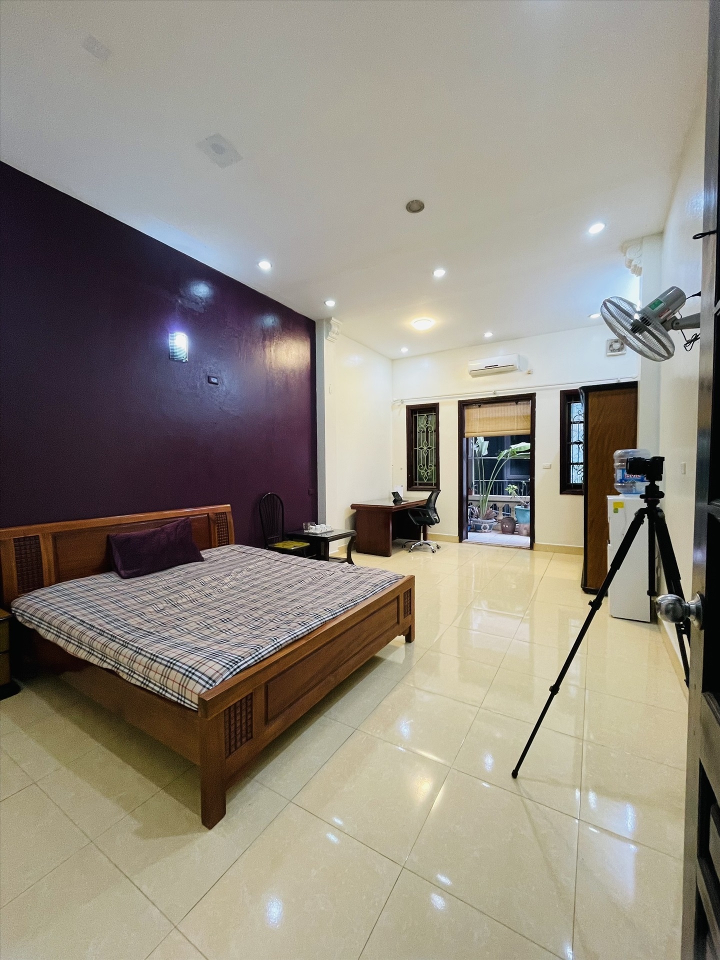 Phòng trọ Studio 30m2 tại THT Land Điện Biên Phủ - Ba Đình - Phòng ngủ