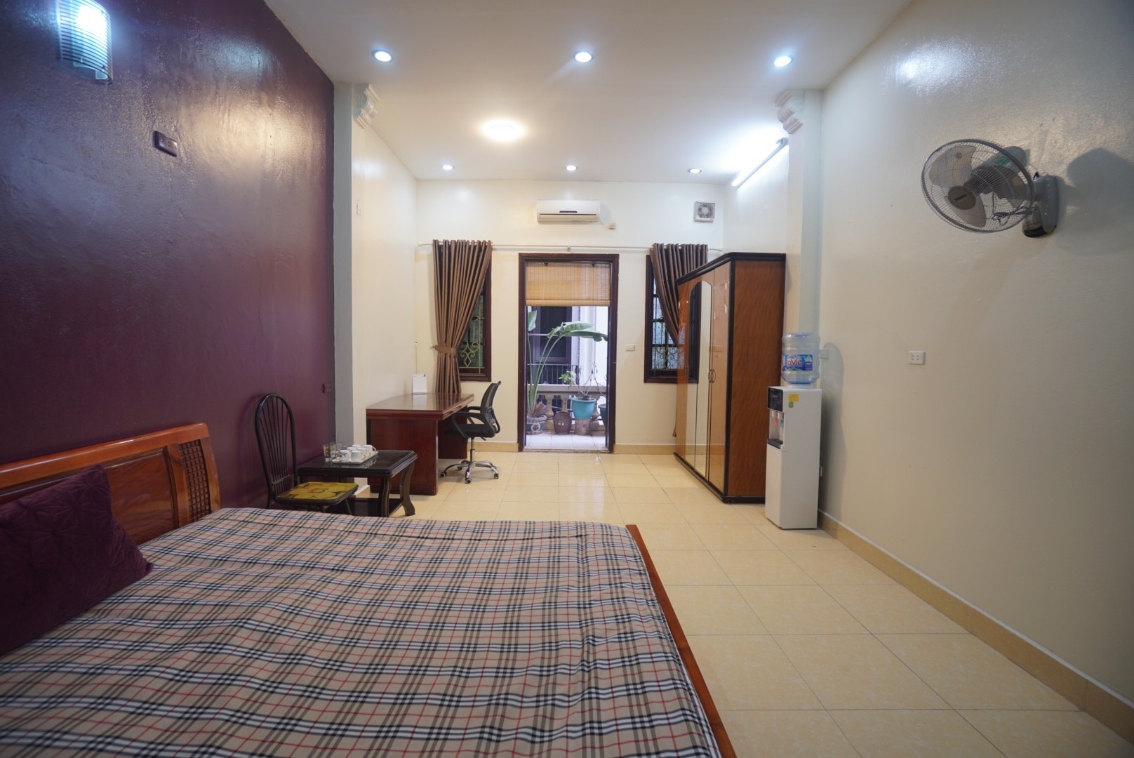 Phòng trọ Studio 30m2 tại THT Land Điện Biên Phủ - Ba Đình - Phòng ngủ