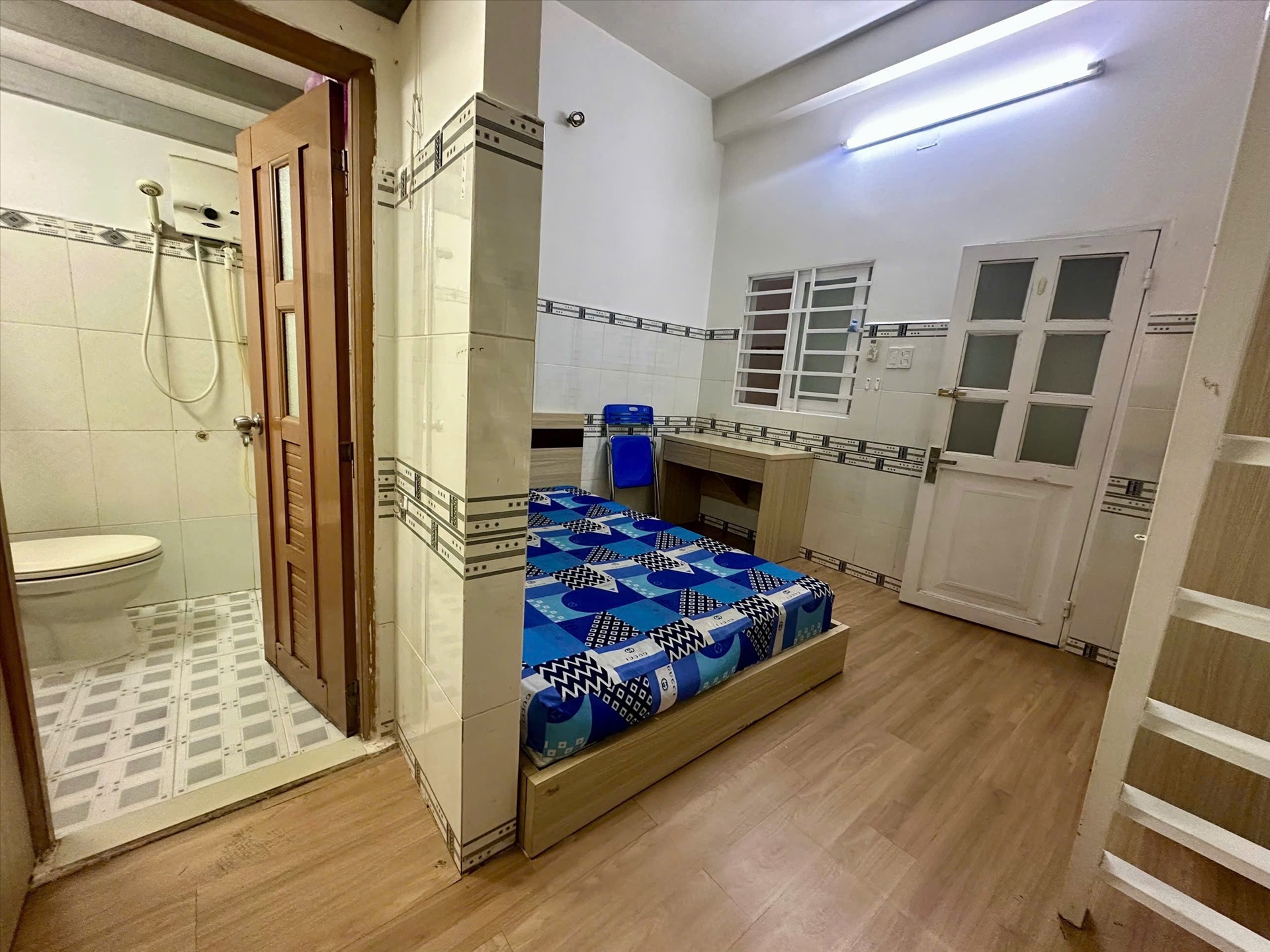 Phòng trọ Duplex 25m2 tại AM House Nguyễn Gia Trí - Bình Thạnh - Phòng ngủ