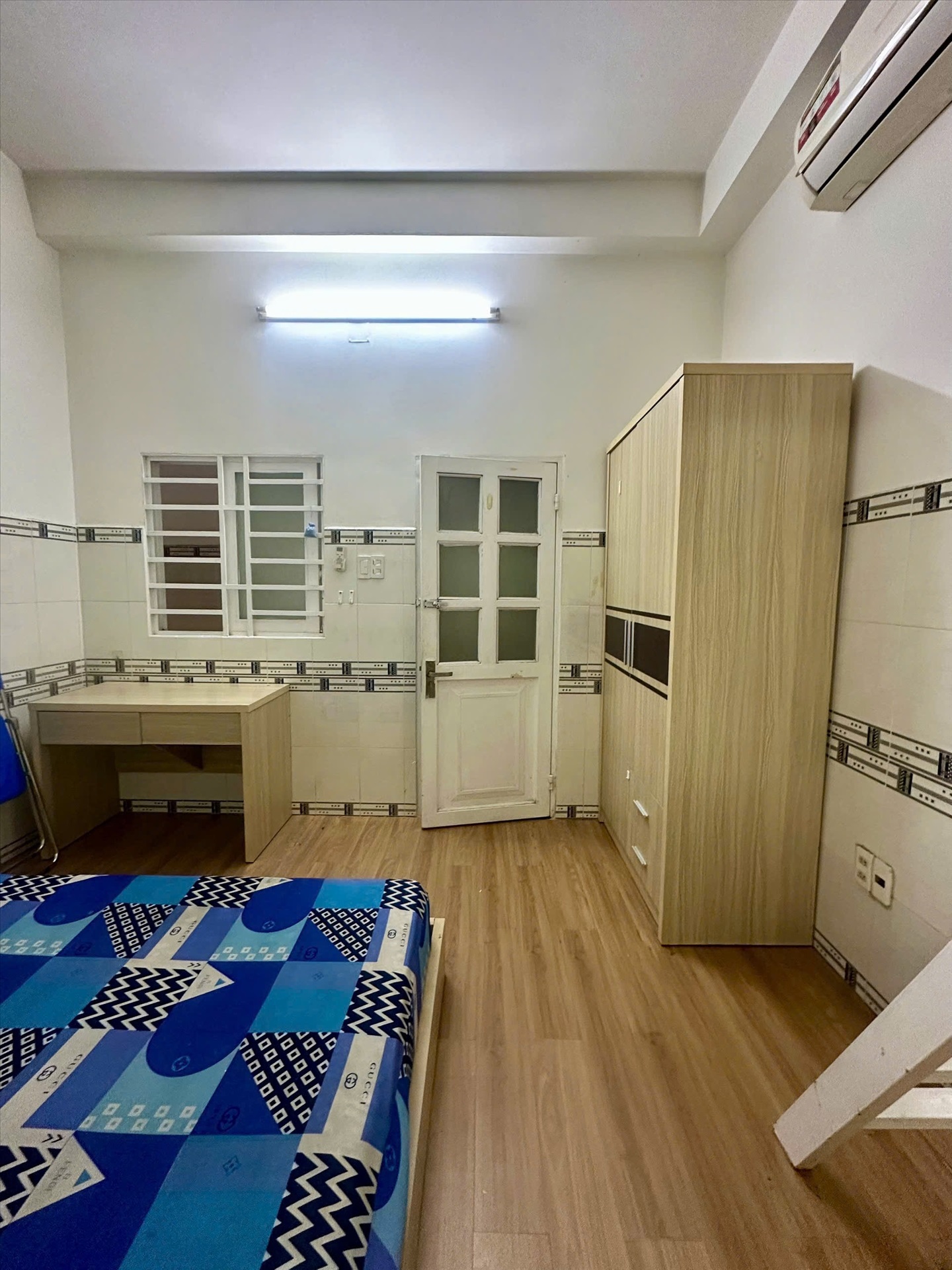 Phòng trọ Duplex 25m2 tại AM House Nguyễn Gia Trí - Bình Thạnh - Phòng ngủ