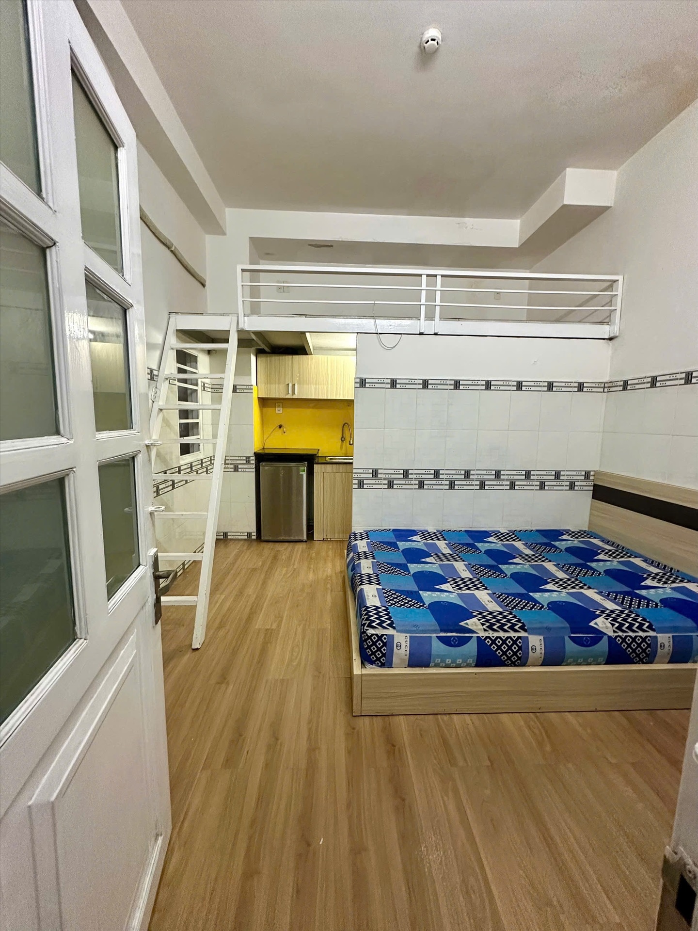 Phòng trọ Duplex 25m2 tại AM House Nguyễn Gia Trí - Bình Thạnh - Phòng ngủ