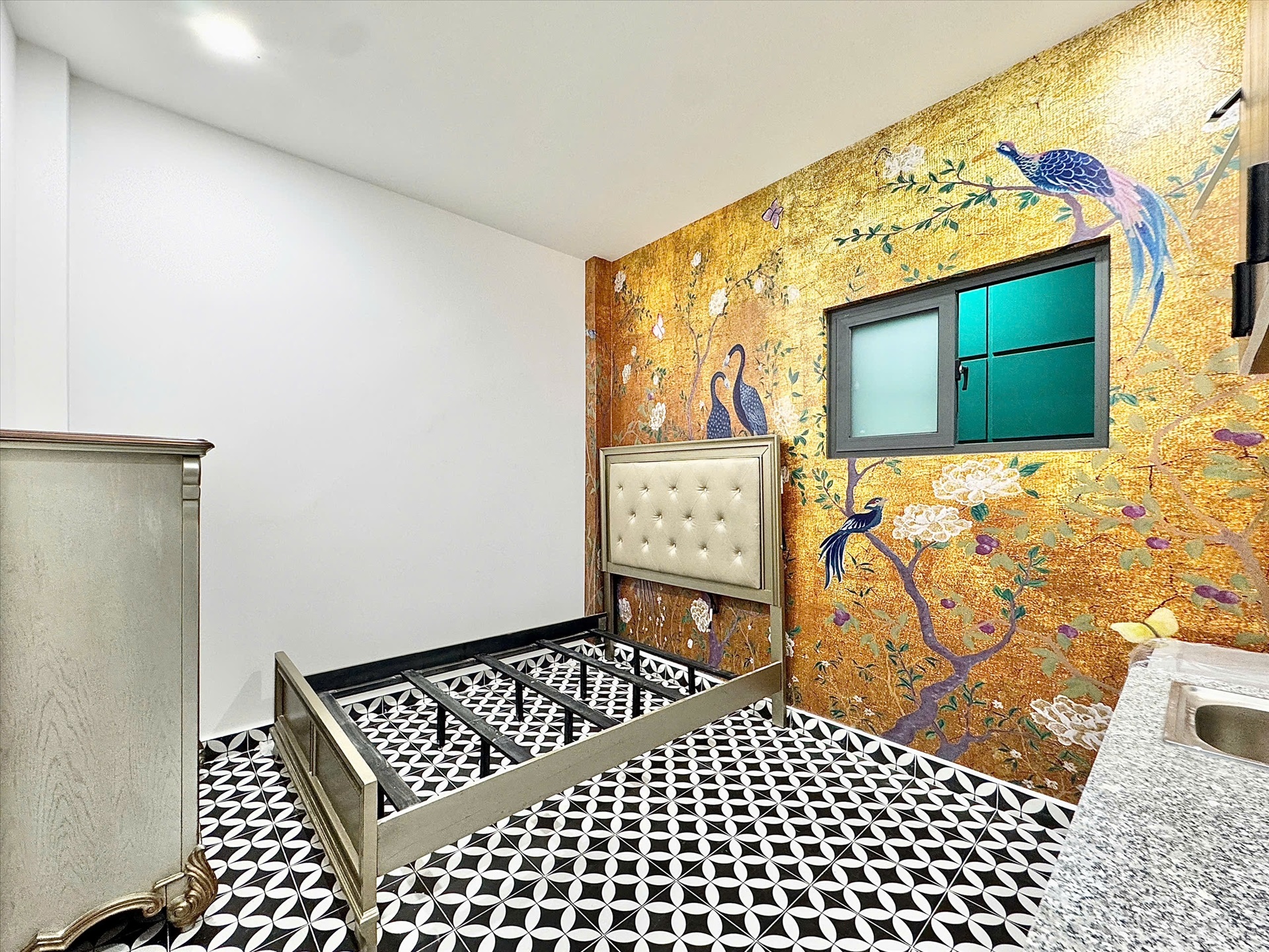 Phòng trọ Studio 25m2 tại AH House Trường Chinh - Tân Bình - Phòng ngủ