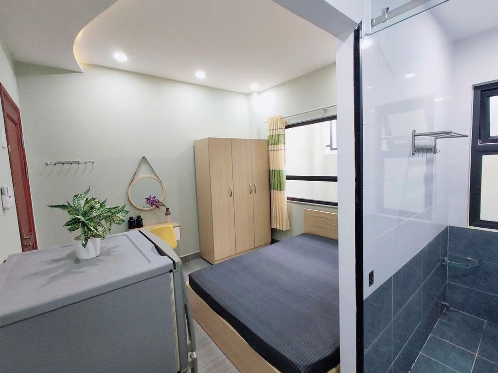 Phòng trọ Studio 20m2 tại PTC House 2 Cánh Mạng Tháng 8 - Quận 10 - Phòng tắm