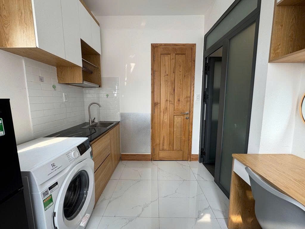 Phòng trọ Studio 20m2 tại PTC House 2 Lê Quang Định - Gò Vấp - Phòng bếp