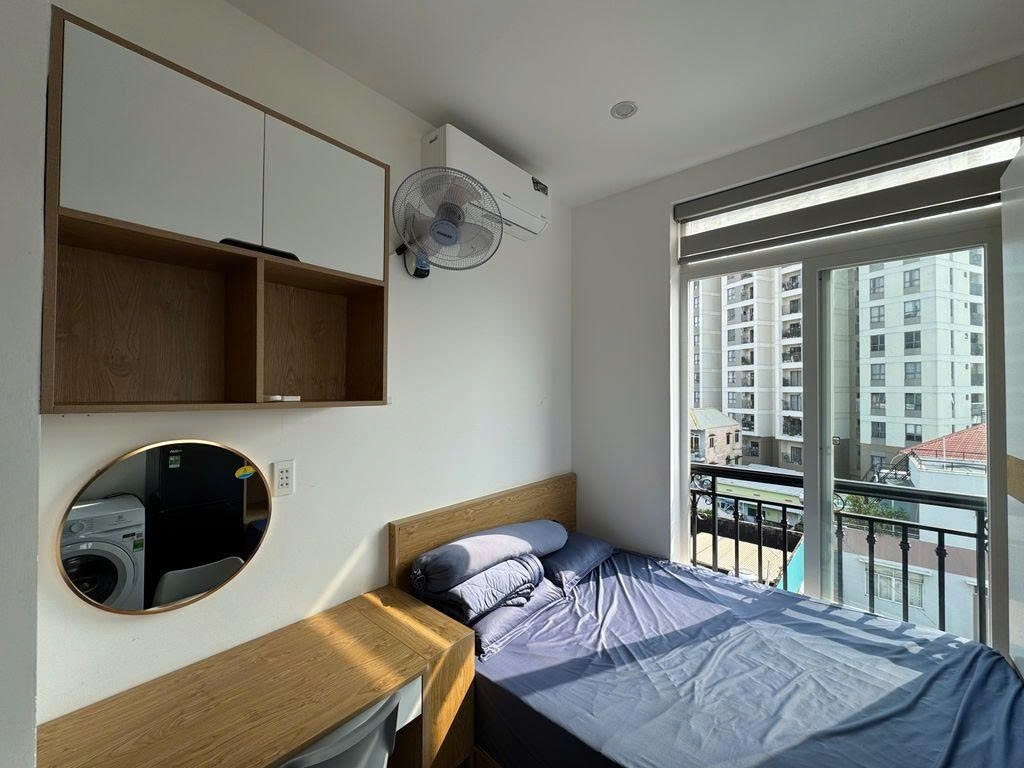 Phòng trọ Studio 20m2 tại PTC House 2 Lê Quang Định - Gò Vấp - Phòng ngủ