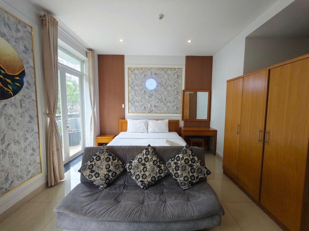 Phòng trọ Studio 30m2 tại PTC House 3 Đường số 2 - Quận 7 - Phòng ngủ