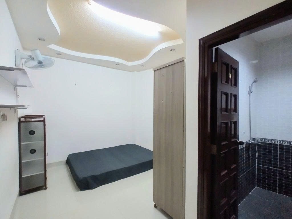 Phòng trọ Studio 20m2 tại PTC House 2 Trần Hưng Đạo - Quận 5 - Phòng ngủ