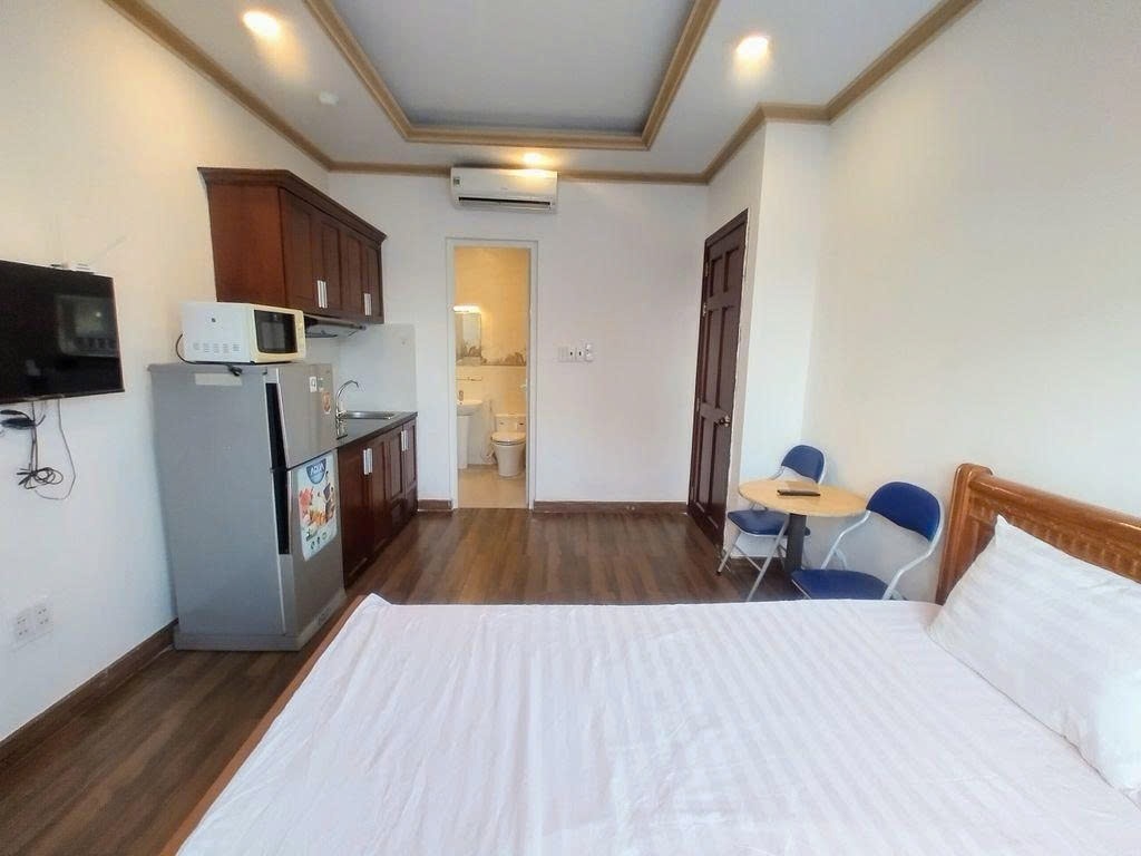 Phòng trọ Studio 20m2 tại PTC House Hoà Hưng - Quận 10 - Phòng ngủ
