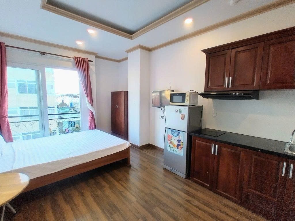 Phòng trọ Studio 20m2 tại PTC House Hoà Hưng - Quận 10 - Phòng ngủ