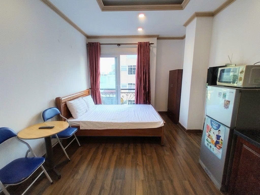 Phòng trọ Studio 20m2 tại PTC House Hoà Hưng - Quận 10 - Phòng ngủ