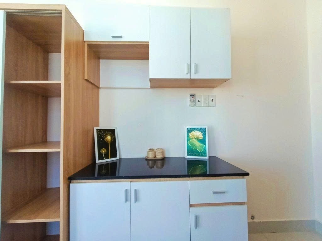 Phòng trọ Studio 20m2 tại PTC House Phan Văn Trị - Gò Vấp - Phòng bếp