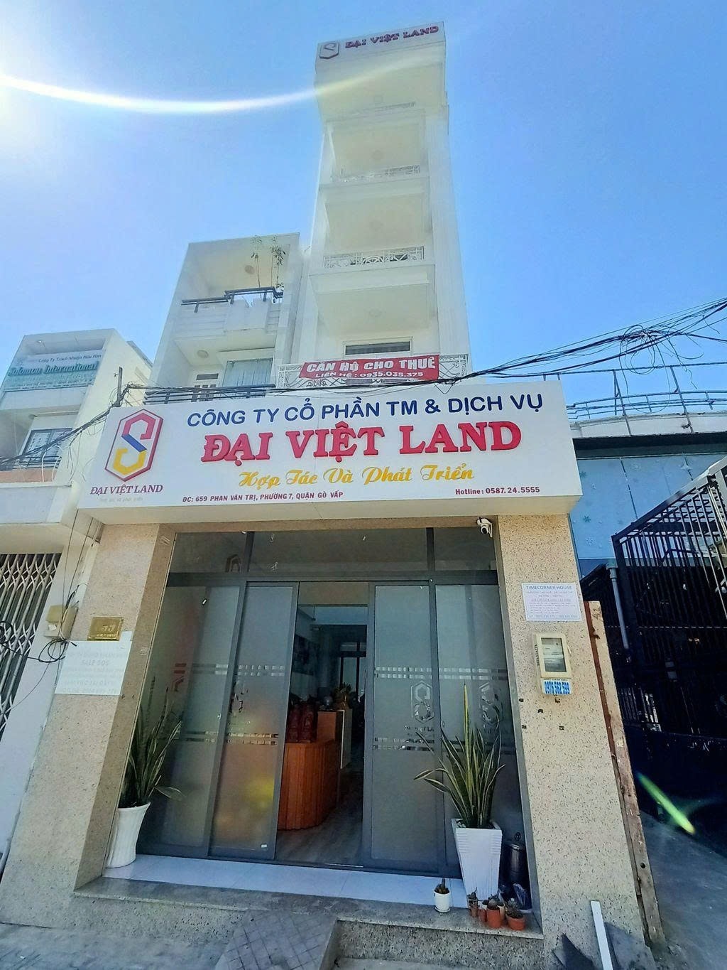 Phòng trọ PTC House Phan Văn Trị - Gò Vấp - Toàn cảnh tòa nhà (*)