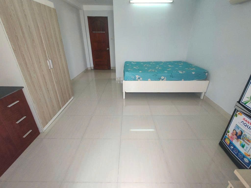 Phòng trọ Studio 20m2 tại PTC House 1 Hồ Văn Huê - Phú Nhuận - Phòng ngủ