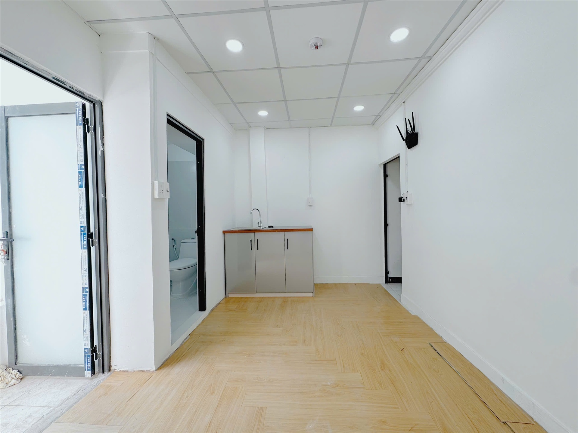 Phòng trọ Studio 25m2 tại Uncle House Nơ Trang Long - Bình Thạnh - Phòng ngủ