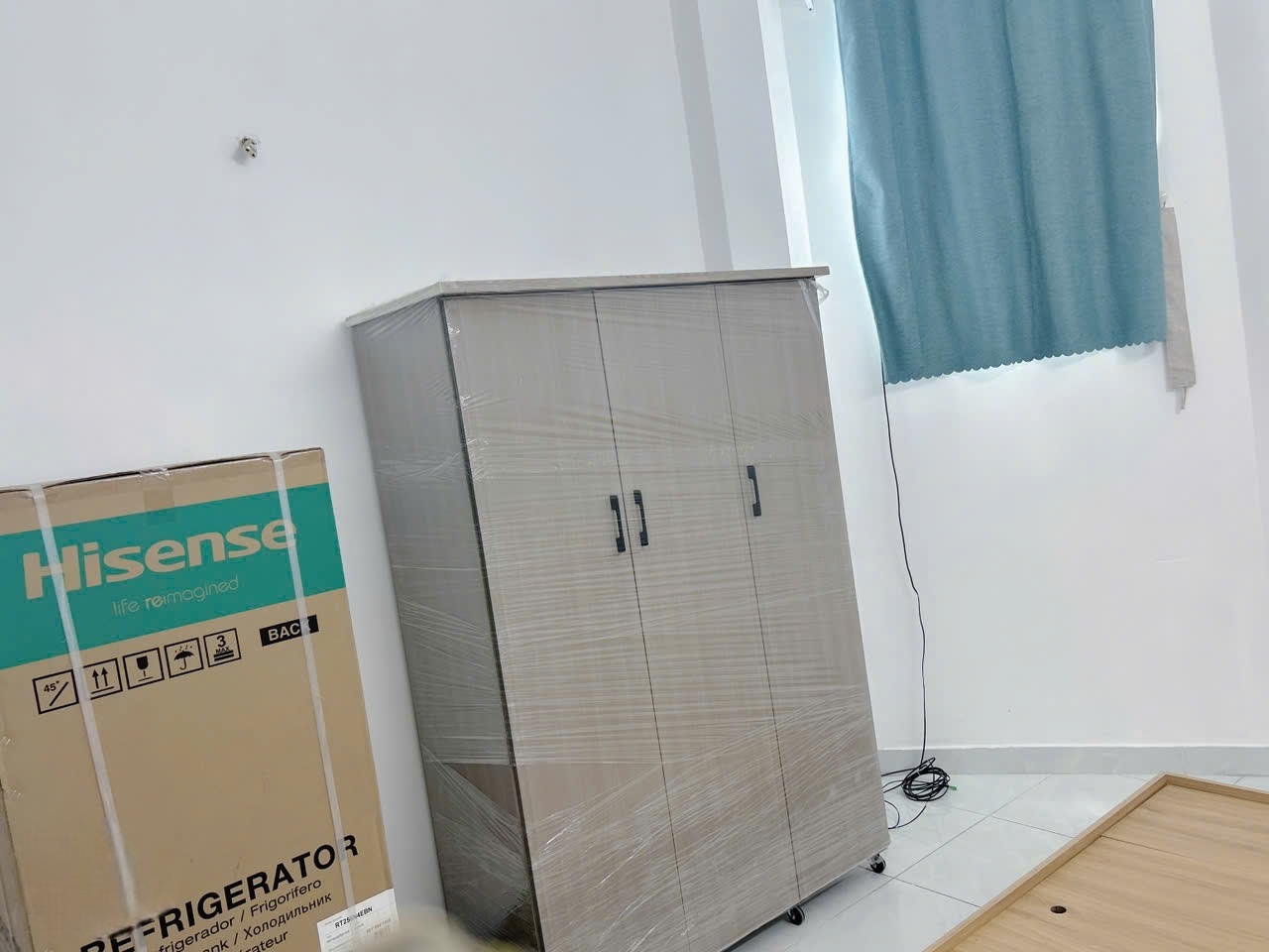 Phòng trọ Studio 20m2 tại LHome Nguyên Hồng - Bình Thạnh - Phòng ngủ