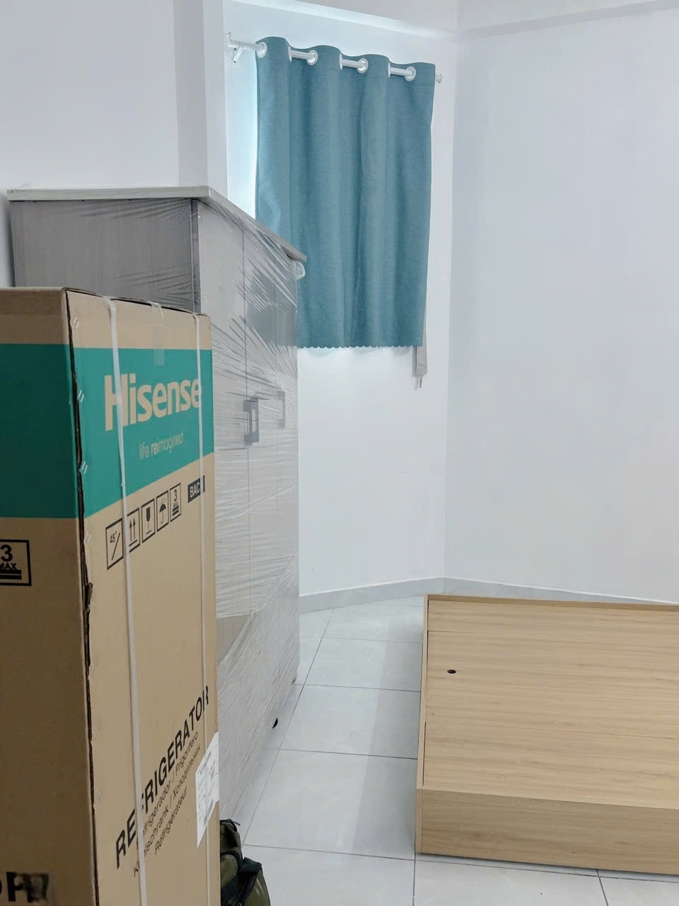 Phòng trọ Studio 20m2 tại LHome Nguyên Hồng - Bình Thạnh - Phòng ngủ