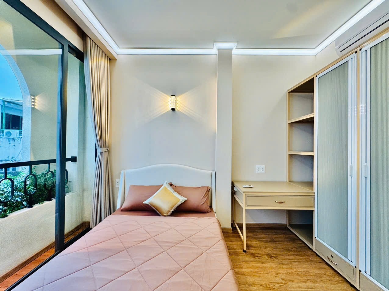 Phòng trọ Studio 25m2 tại AN Home Phan Đình Phùng - Phú Nhuận - Phòng ngủ