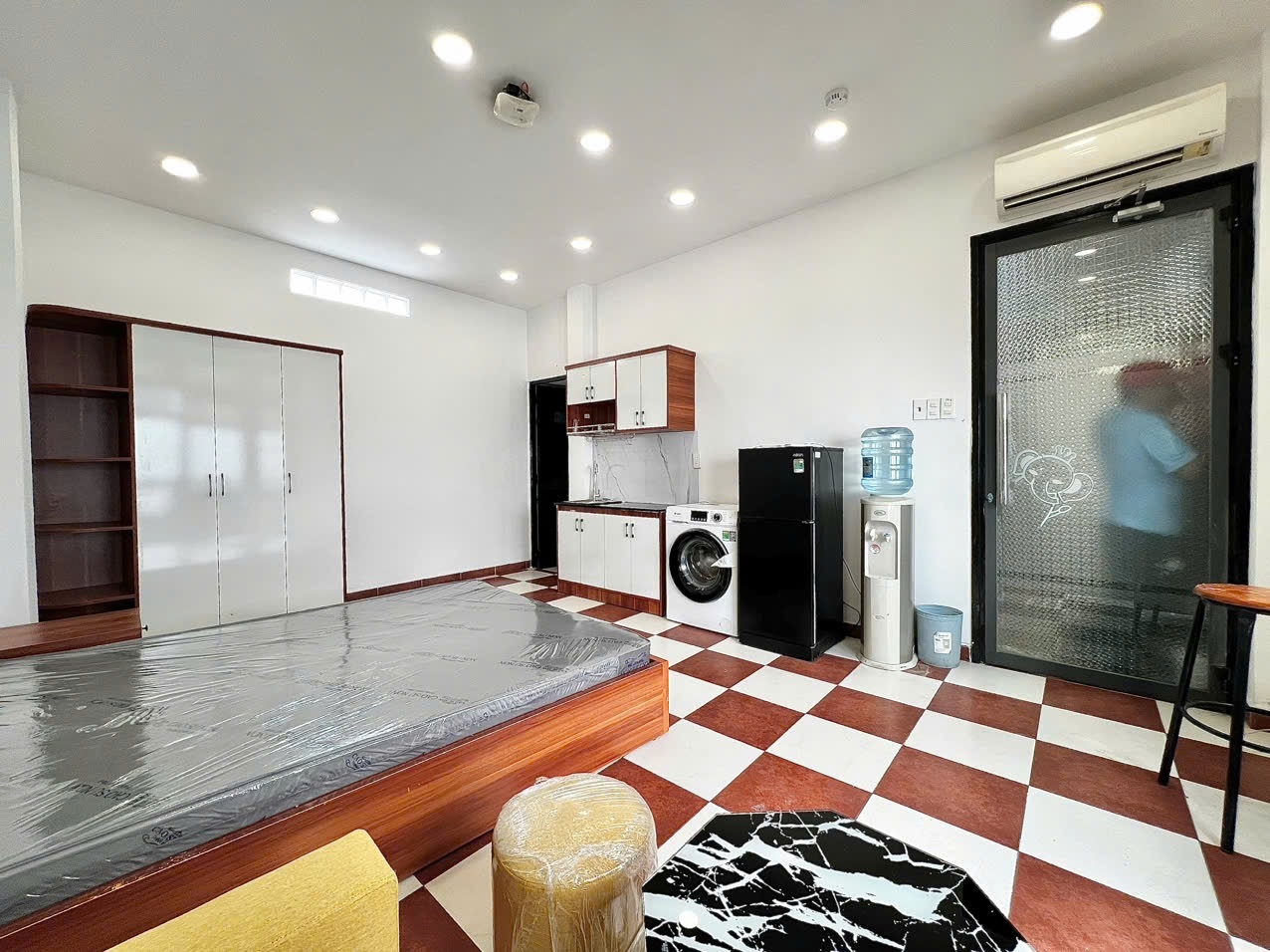 Phòng trọ Studio 30m2 tại AB Home Nguyễn Thượng Hiền - Phú Nhuận - Phòng ngủ