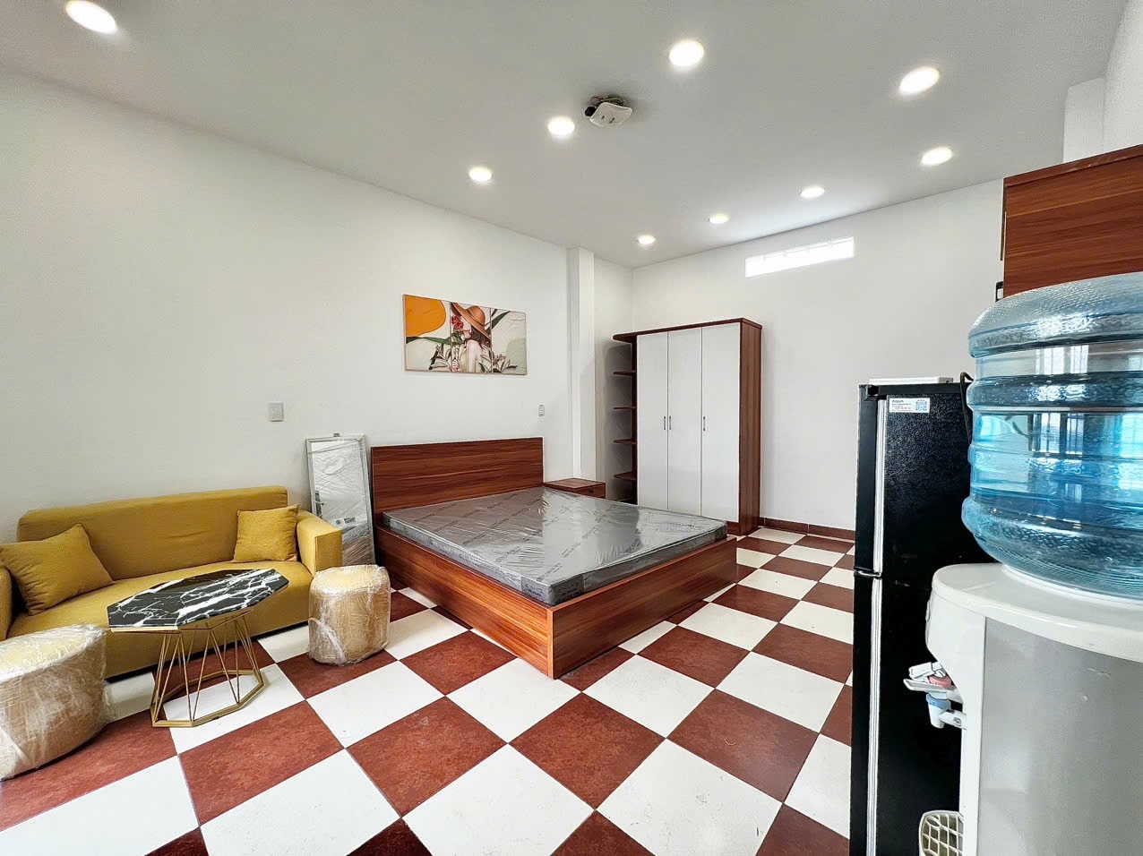 Phòng trọ Studio 30m2 tại AB Home Nguyễn Thượng Hiền - Phú Nhuận - Phòng ngủ