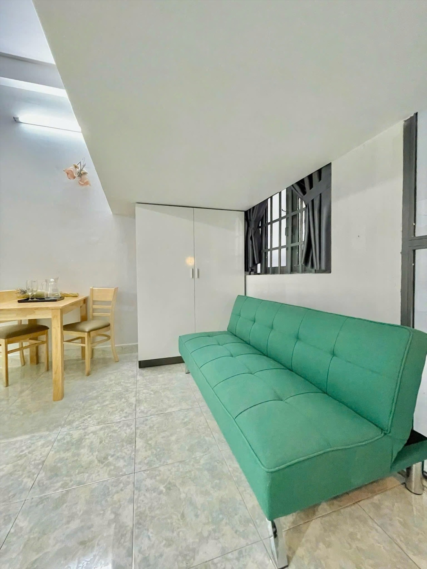 Phòng trọ Duplex 30m2 tại AS Home Nơ Trang Long - Bình Thạnh - Phòng khách