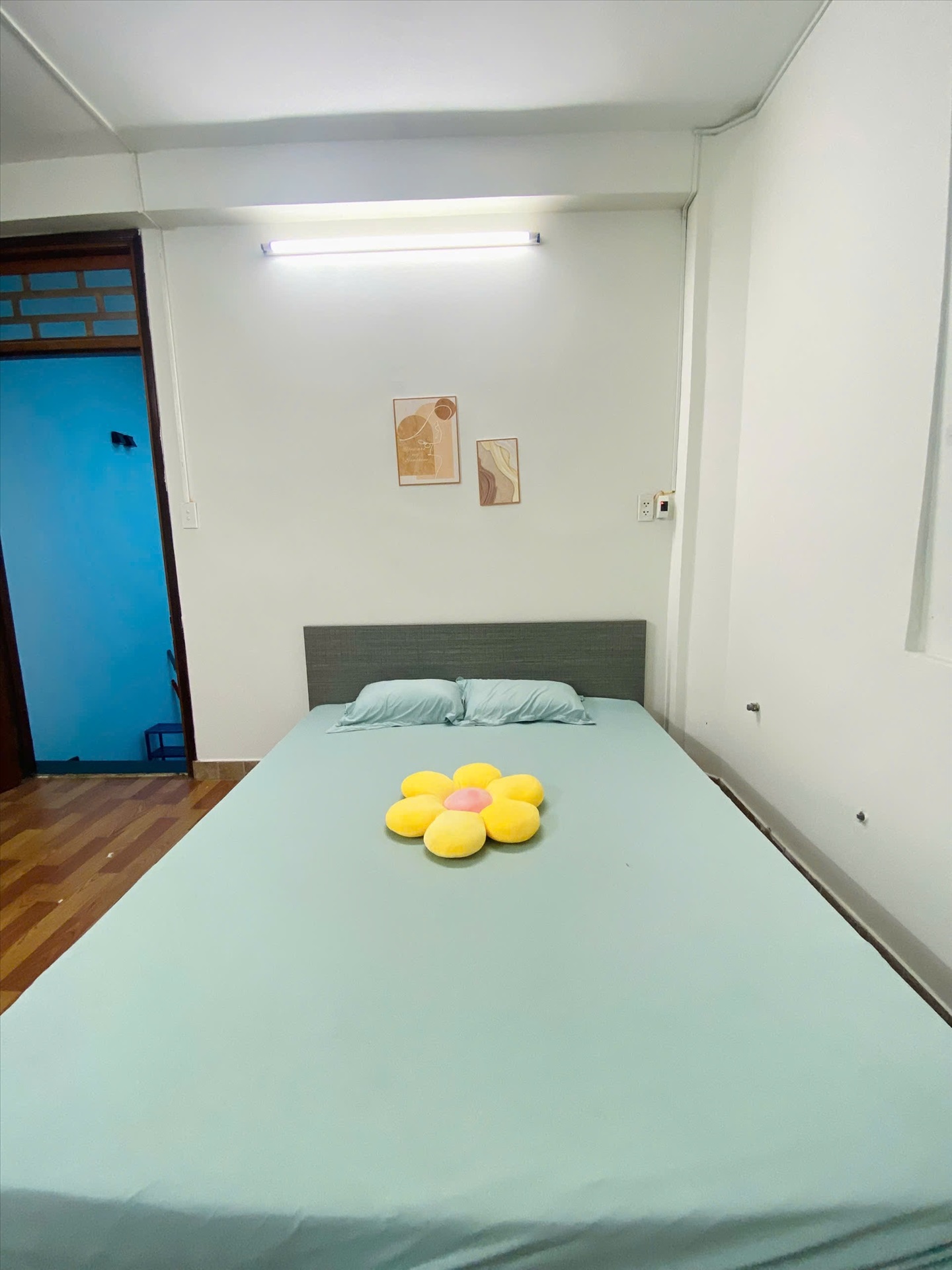 Phòng trọ Studio 25m2 tại Jinjoo Home Nguyễn Hồng Đào - Tân Bình - Phòng ngủ