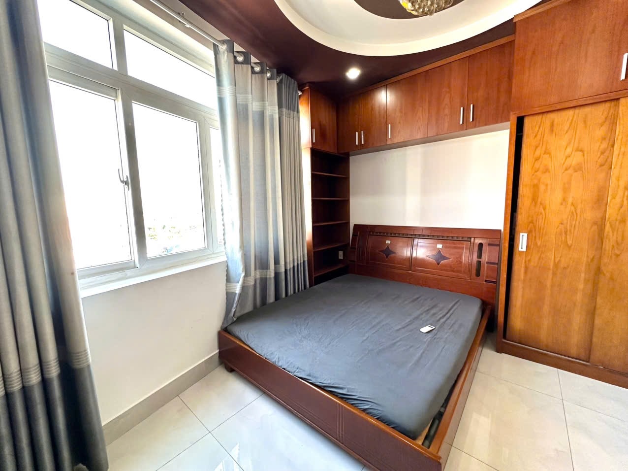 Phòng trọ Studio 25m2 tại LU Home Phạm Văn Đồng - Bình Thạnh - Phòng ngủ