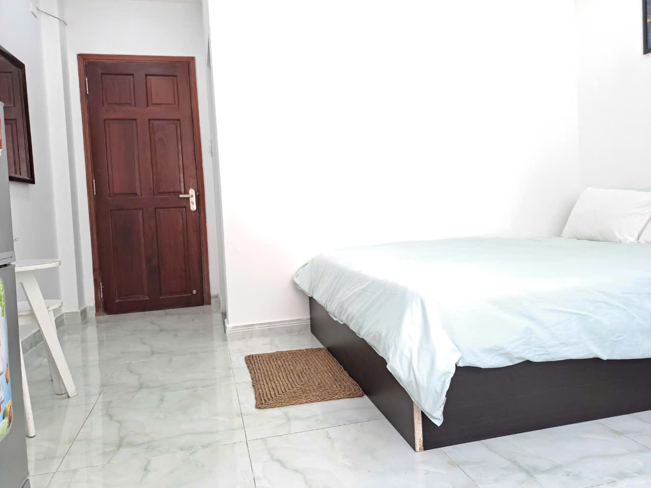 Phòng trọ Studio 28m2 tại PeaceHome Hai Bà Trưng - Quận 3 - Phòng ngủ