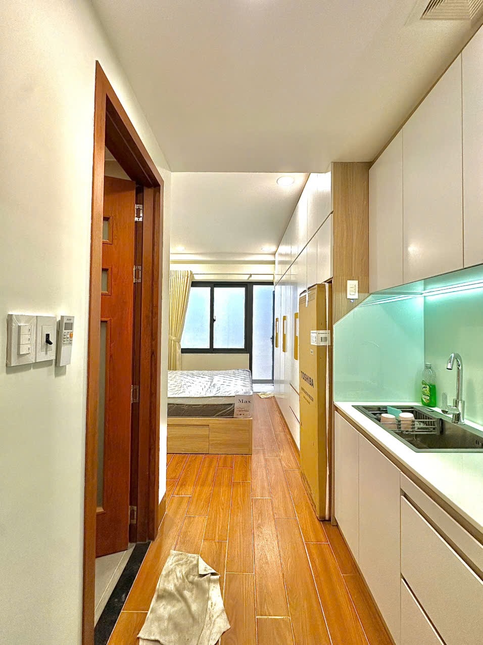 Phòng trọ Studio 30m2 tại AH House Trần Đình Xu - Quận 1 - Phòng ngủ