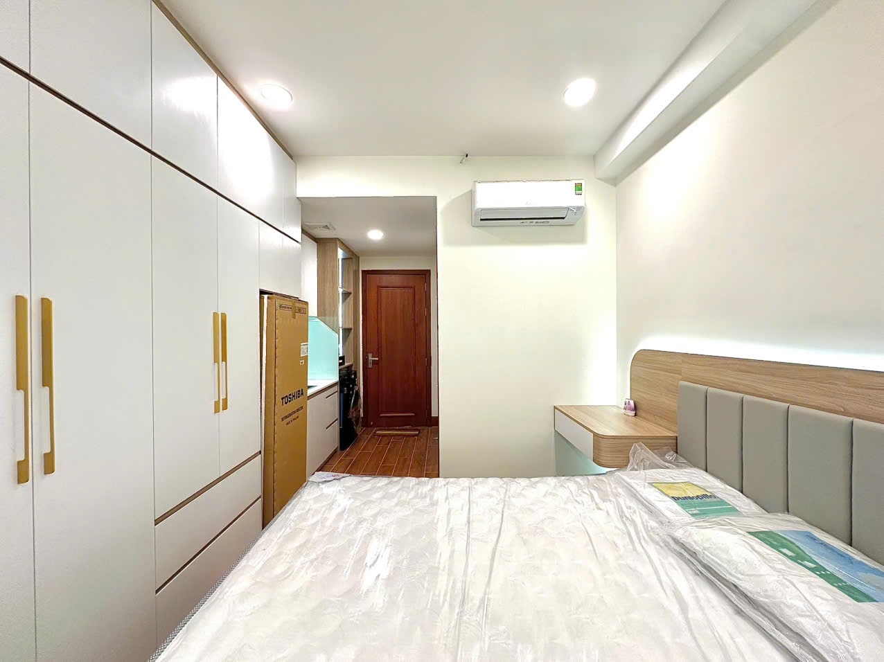 Phòng trọ Studio 30m2 tại AH House Trần Đình Xu - Quận 1 - Phòng ngủ