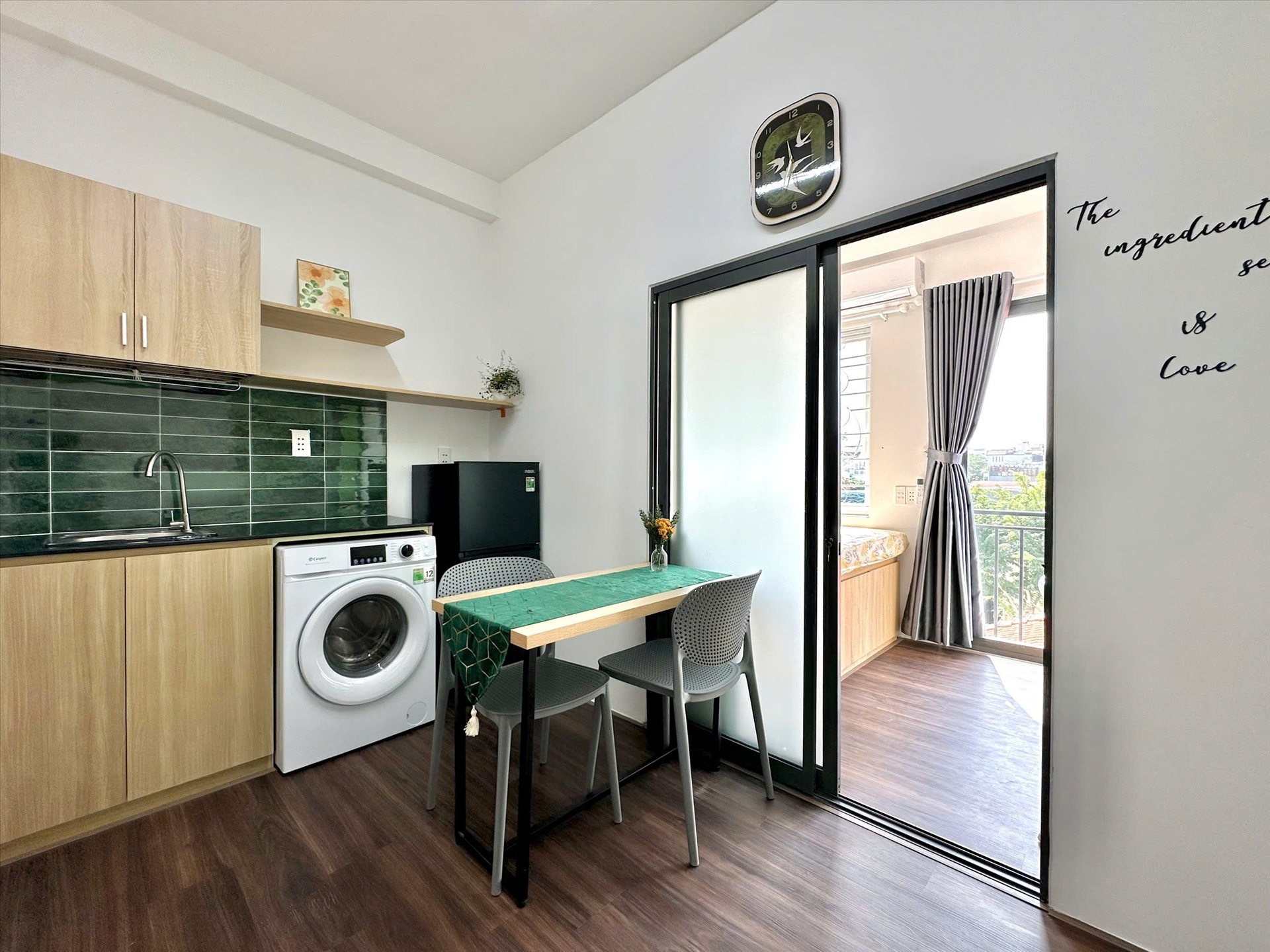 Phòng trọ 1 Phòng ngủ 35m2 tại HL Apartment Sông Thương - Tân Bình - Phòng bếp