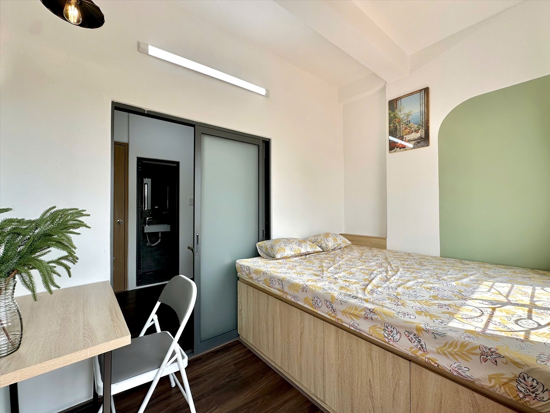 Phòng trọ 1 Phòng ngủ 35m2 tại HL Apartment Sông Thương - Tân Bình - Phòng ngủ