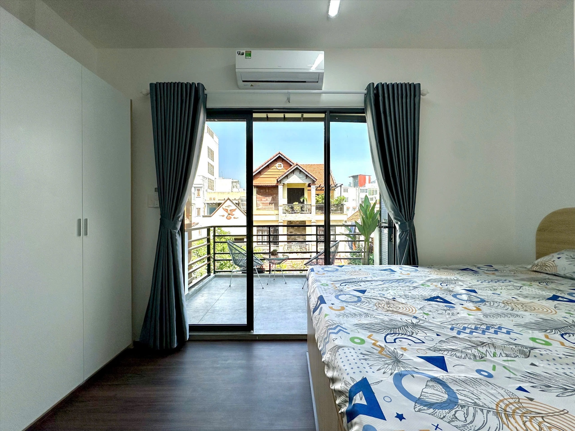 Phòng trọ Studio 30m2 tại HL Apartment Sông Thương - Tân Bình - Phòng ngủ