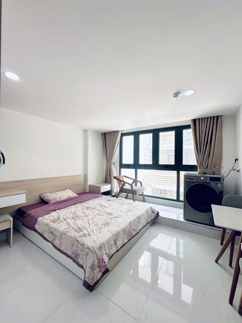Phòng trọ Studio 30m2 tại PTC House Hào Hảo - Quận 10 - Phòng ngủ
