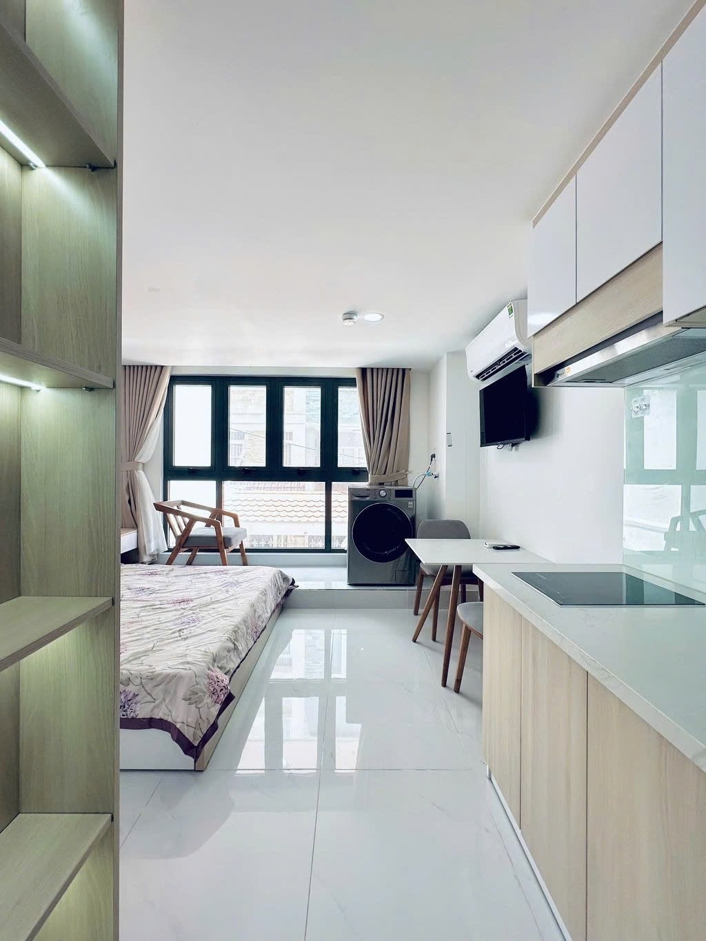 Phòng trọ Studio 30m2 tại PTC House Hào Hảo - Quận 10 - Phòng ngủ