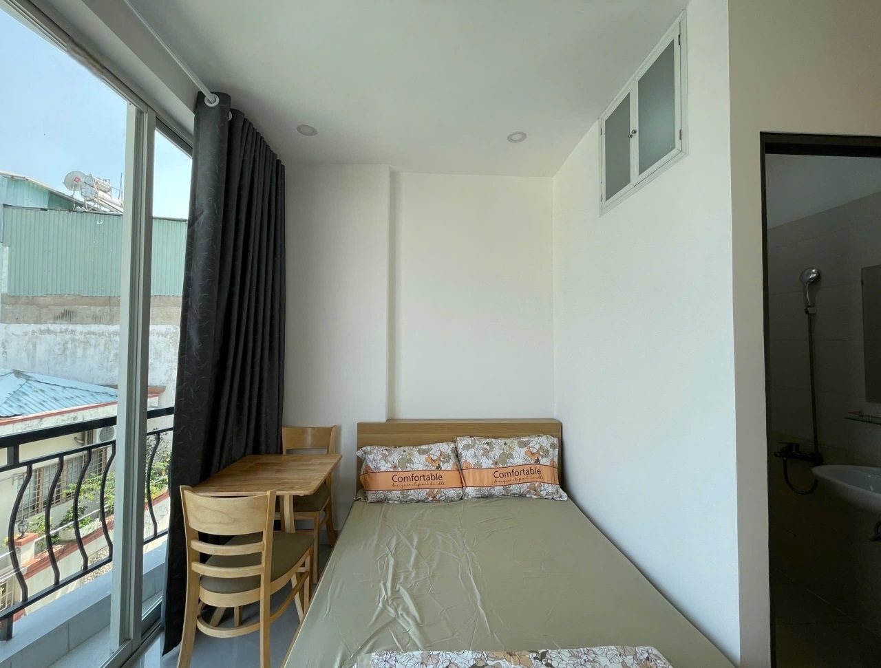 Phòng trọ Studio 25m2 tại Jinjoo Home 1 Xô Viết Nghệ Tĩnh - Bình Thạnh - Phòng ngủ