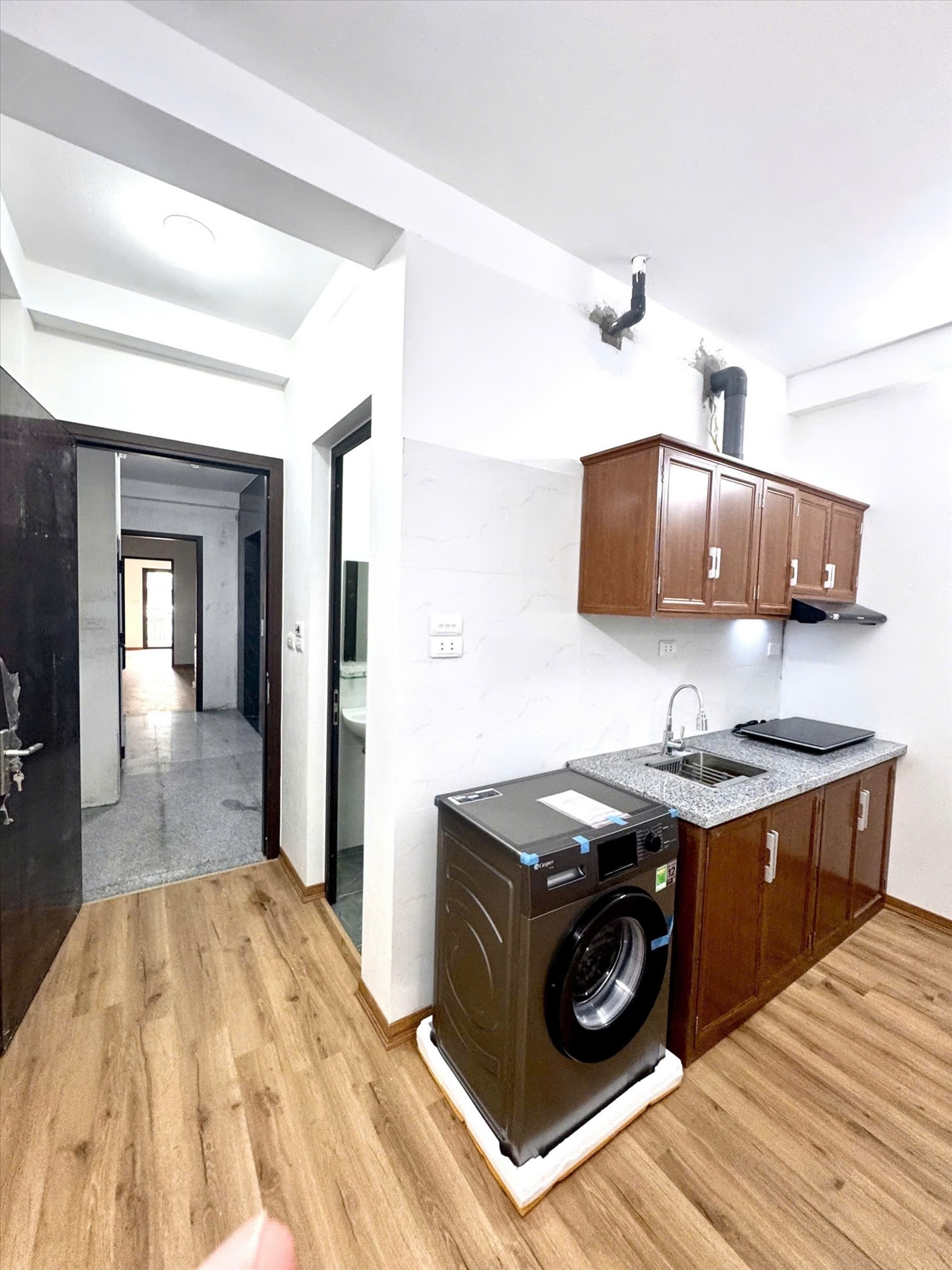 Phòng trọ 1 Phòng ngủ 42m2 tại TNR Home Lương Khánh Thiện - Hoàng Mai - Phòng bếp